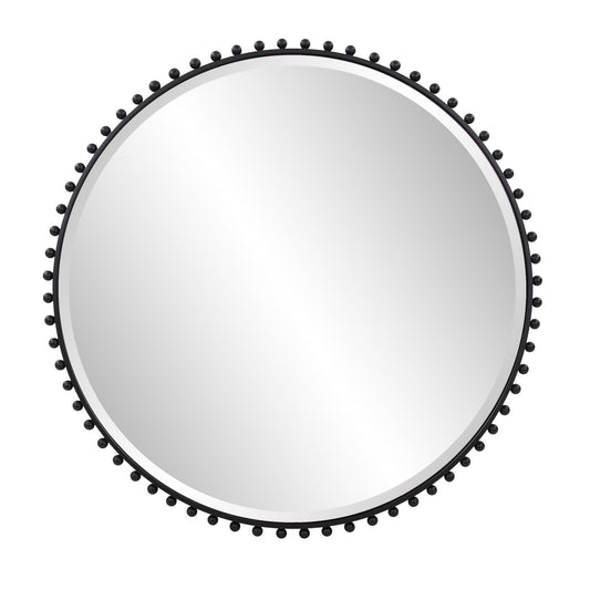 Black Bellfore Mirror