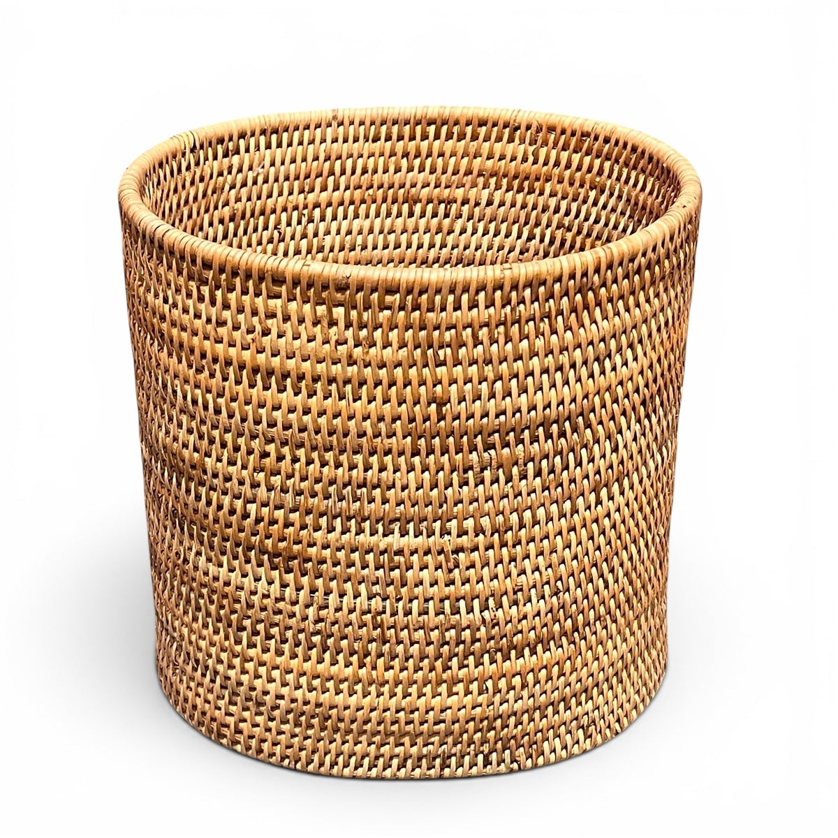 Oval Waste Basket, Natural