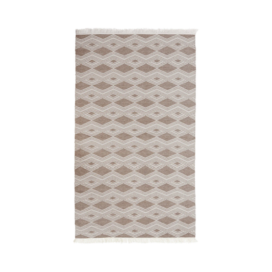 2X3 Reversible Indoor/Outdoor Banning Rug - Sand