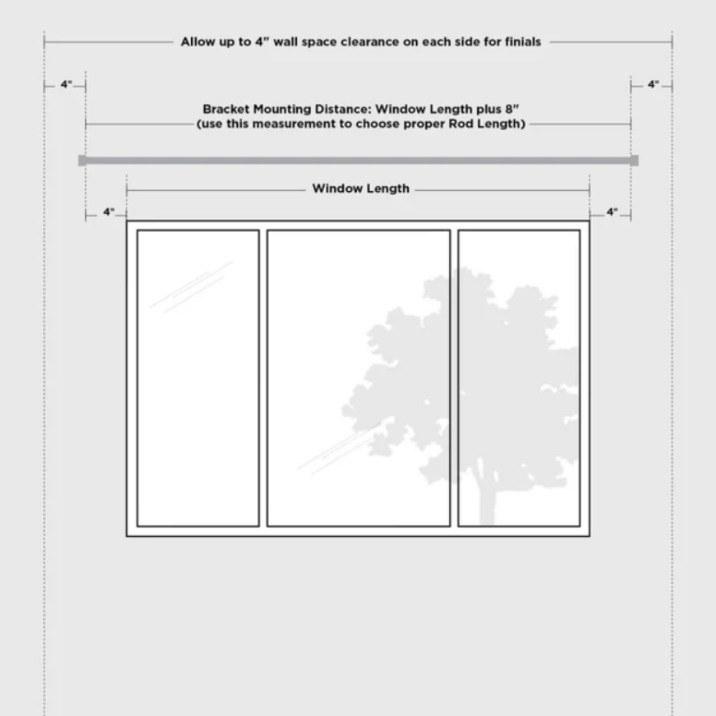 Cappa Double Curtain Rod 66" - 120" - Nickel