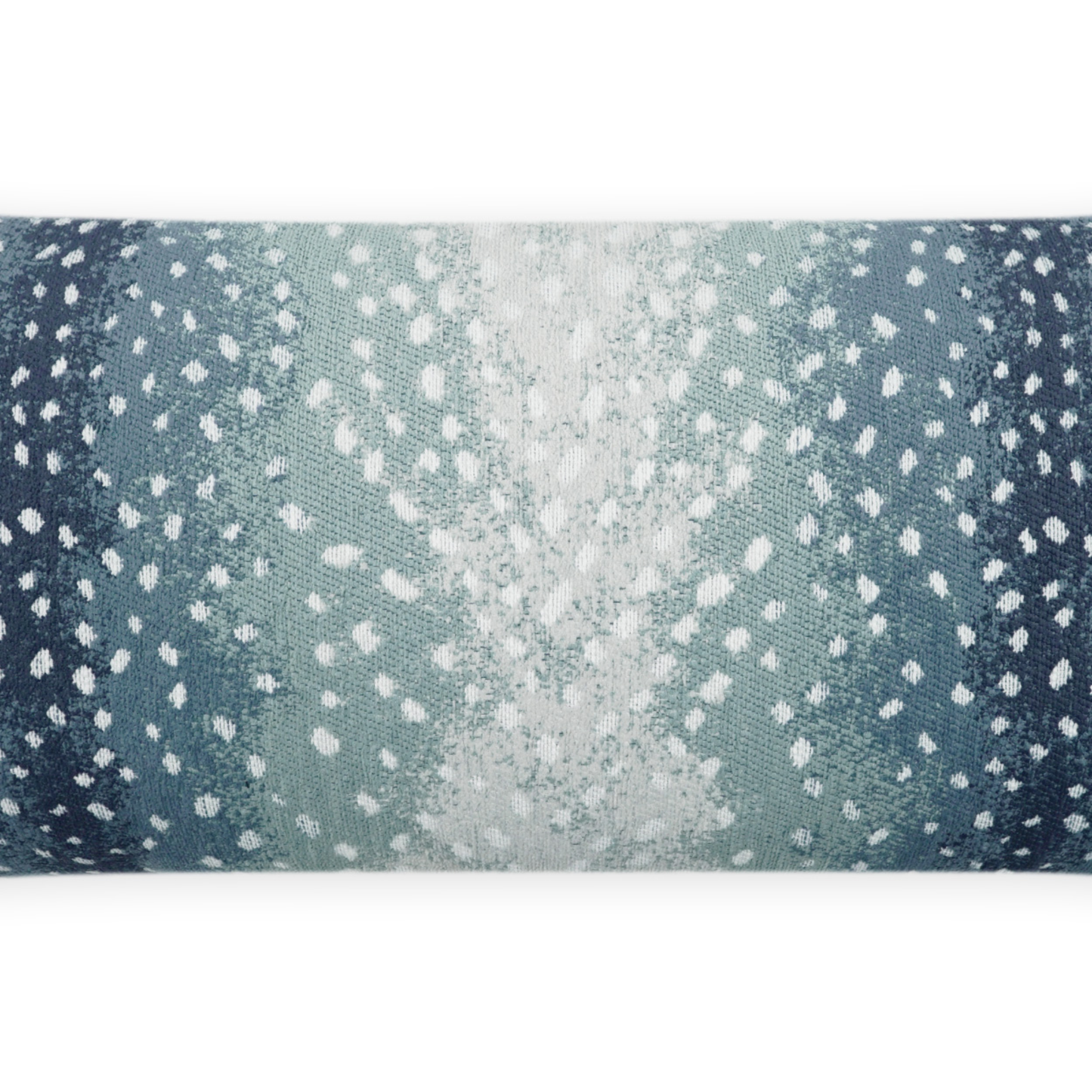 Cerbiatta Azure Blue Indoor/Outdoor Lumbar Pillow 12 x 24