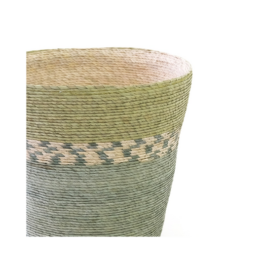 Conical Waste Basket - Green Combo