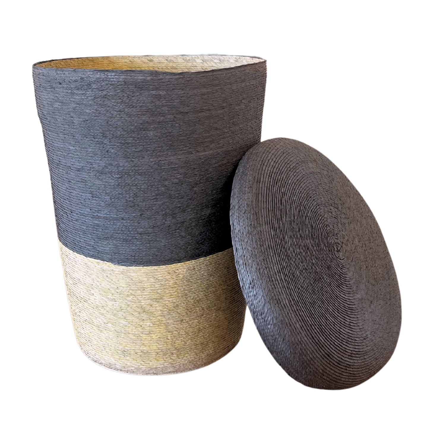 Hamper with Lid - Shark Blue