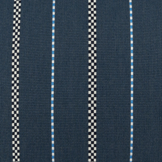 Linger Indigo Indoor/Outdoor Lumbar Pillow 12 x 24