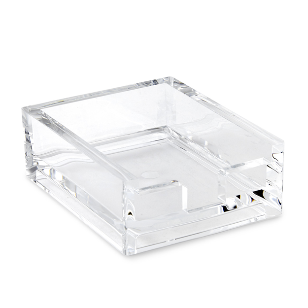 Acrylic Notepad Holder w/ Paper