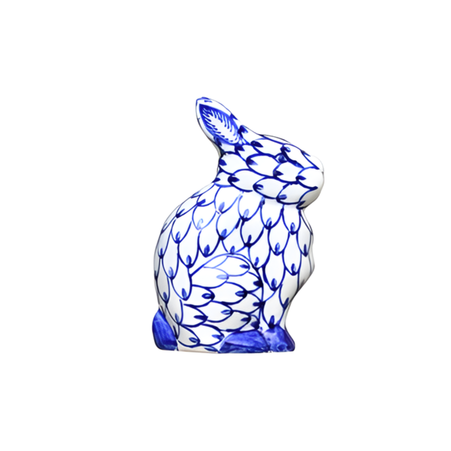 Hand-Painted Porcelain Bunny