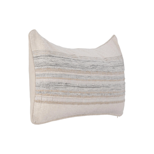 Rockport Lumbar Pillow - Ivory 26" x 14"