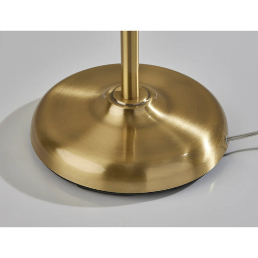 Rodeo Floor Lamp - Antique Brass