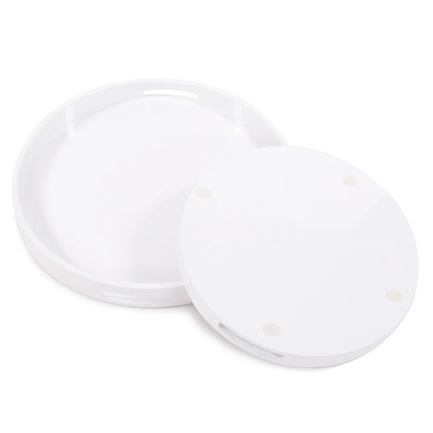 Round White Tray (Large) Hamma Galleries