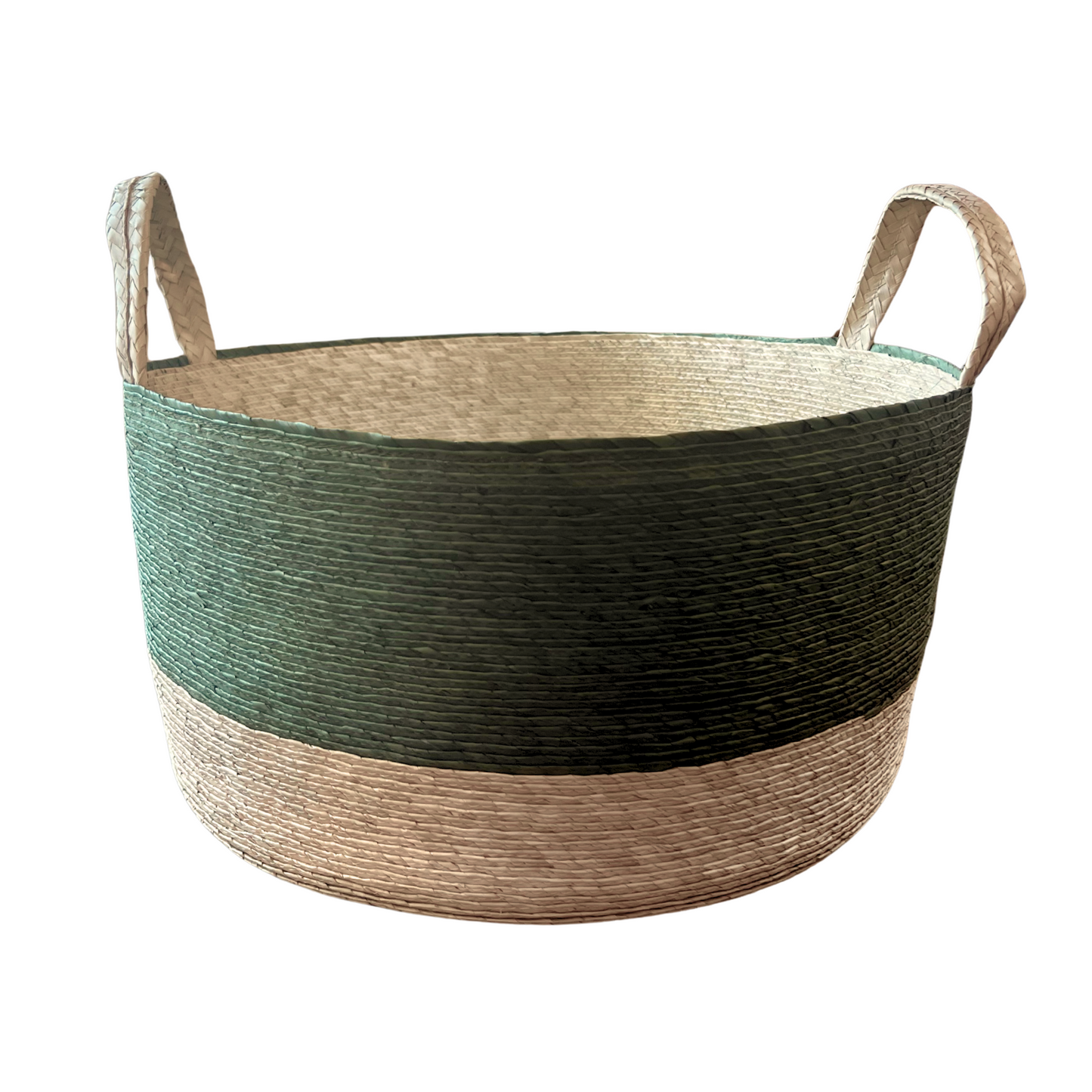 Short Tambo Basket - Cactus Green Top
