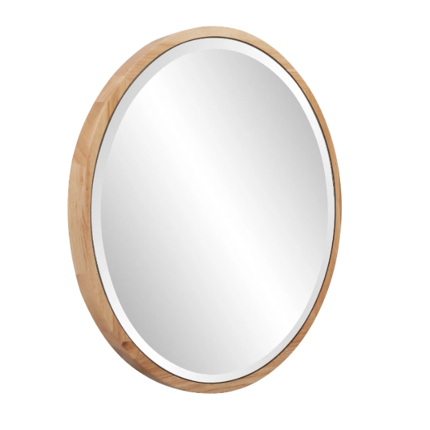 The Johann Round Beveled Mirror