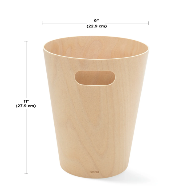 Woodrow Waste Basket - Natural