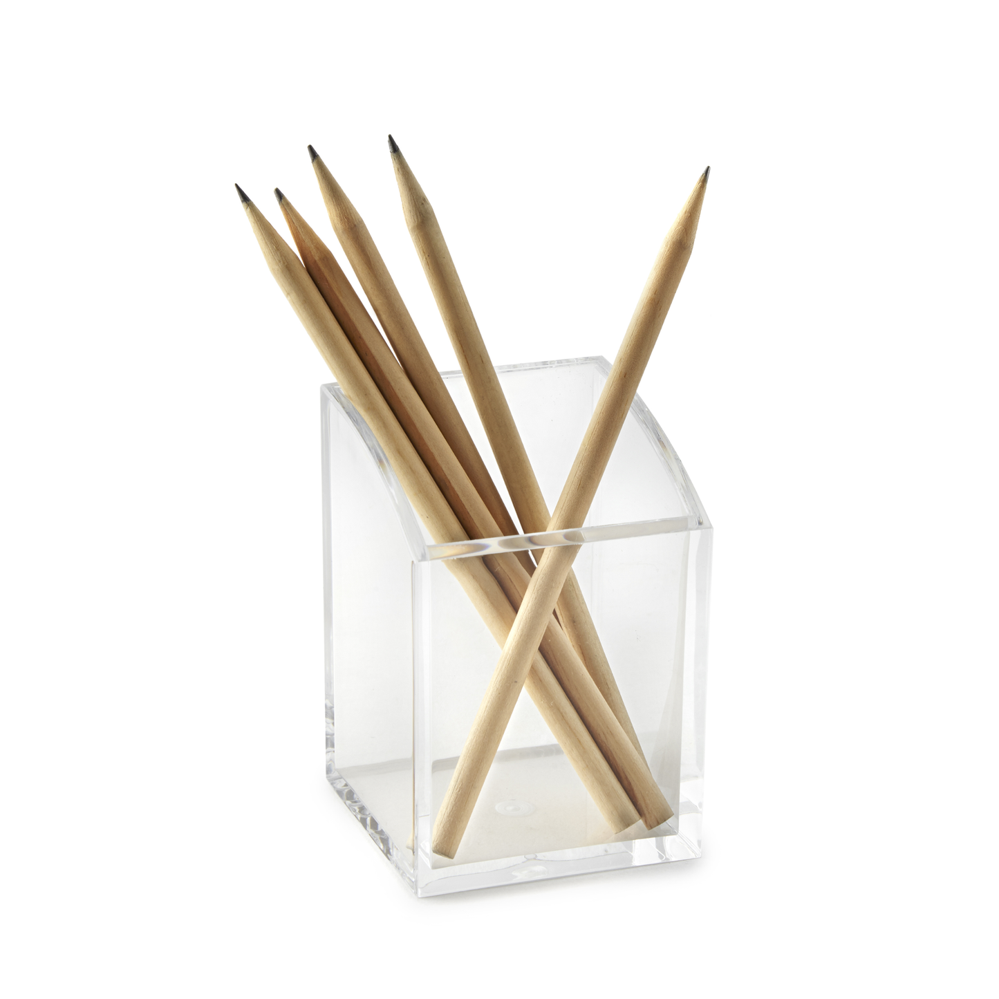 Acrylic Square Pen Cup