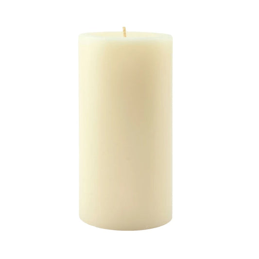 3 x 6 Pillar Candle - White