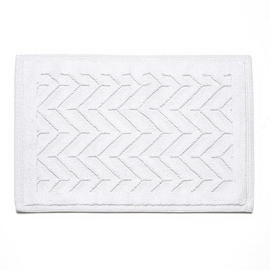 60 x 100 Spina Grande Rug - White