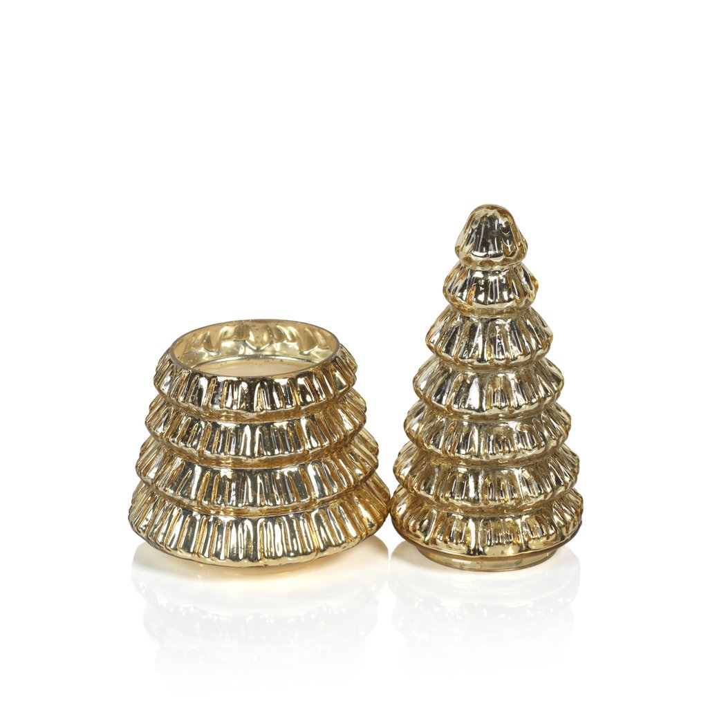 Scented Candle Gold Tree - Siberian Fir