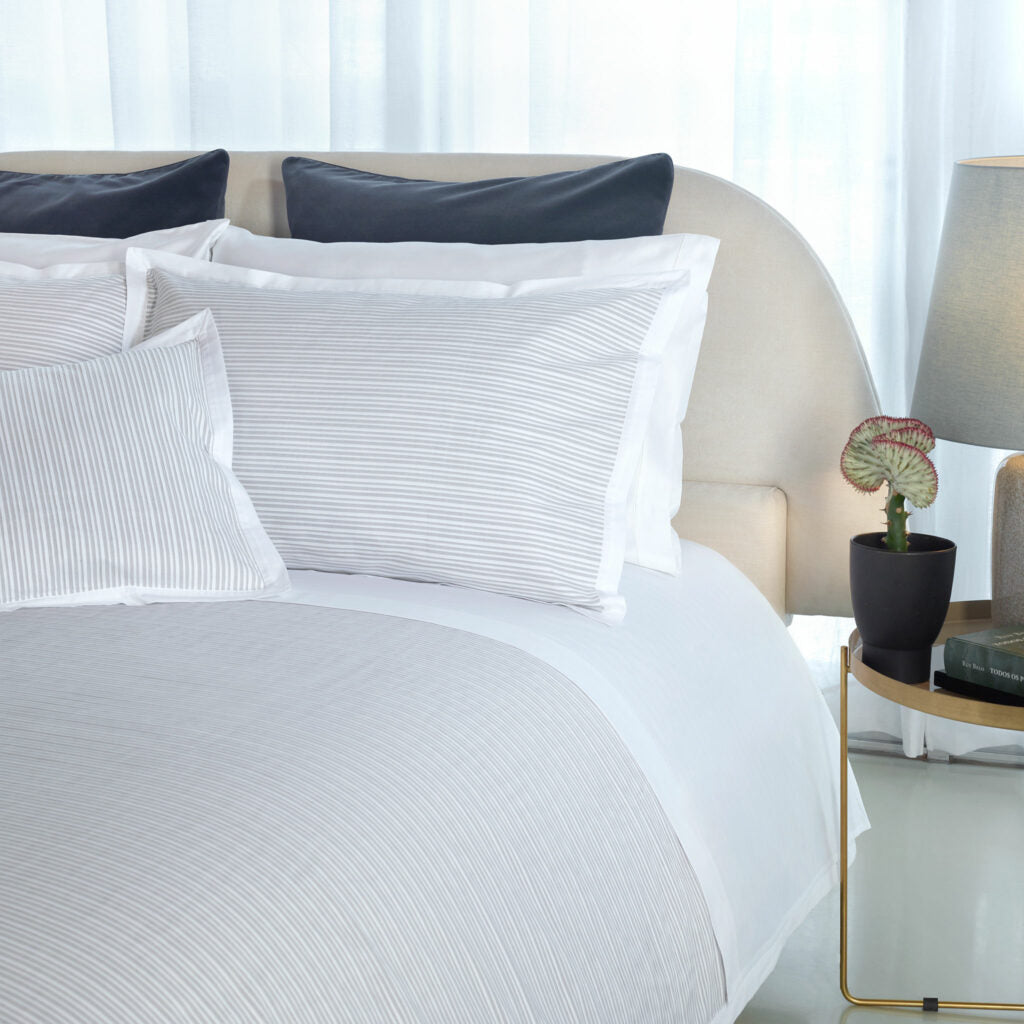 Luna King Grey Sham, Pair