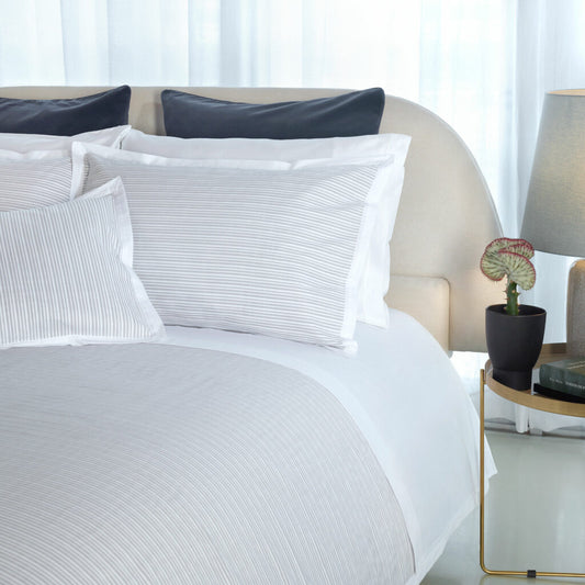 Luna King Grey Sham, Pair