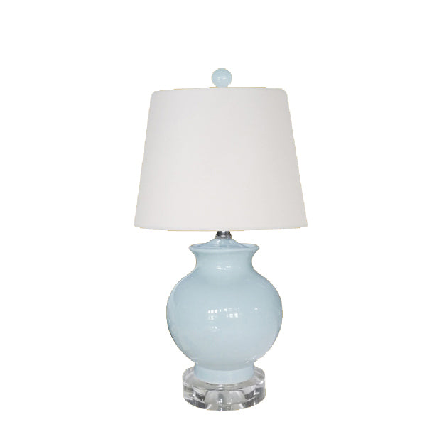 Round Mini Lamp - Palladian Blue