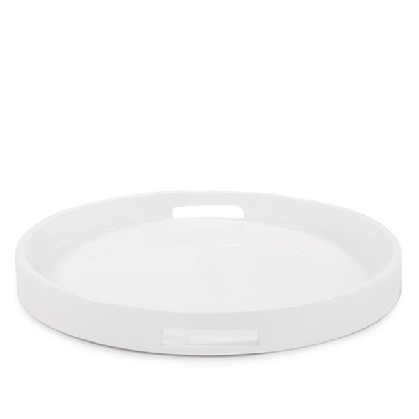 Round White Tray (Large) Hamma Galleries