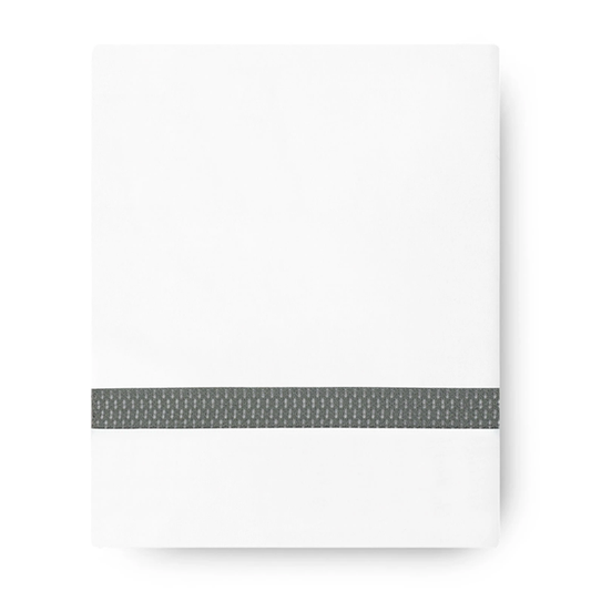 Sónia Queen Flat Sheet - Pewter