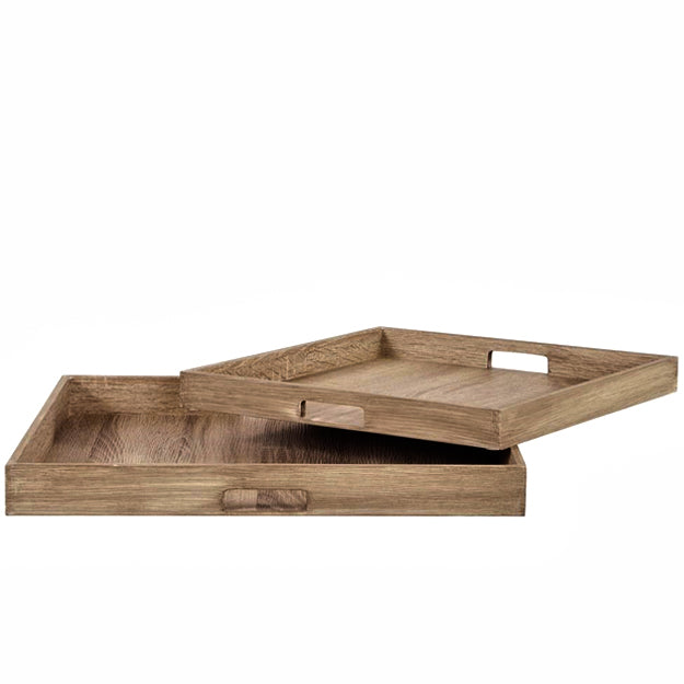 Square Wooden Tray