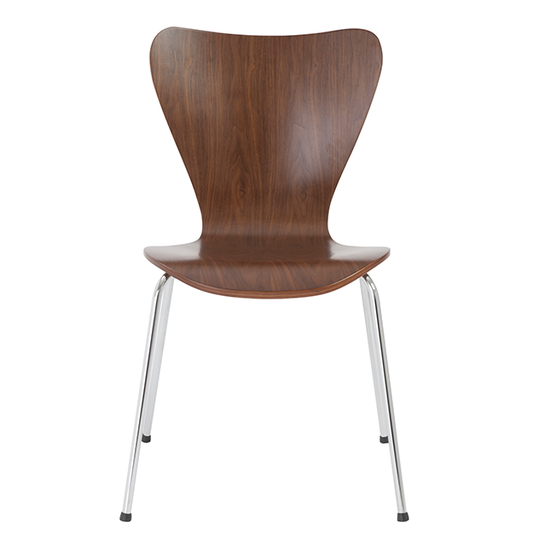 Tendy Pro Stacking Side Chair - Walnut