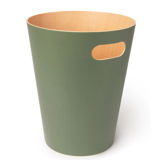 Woodrow Waste Basket - Spruce