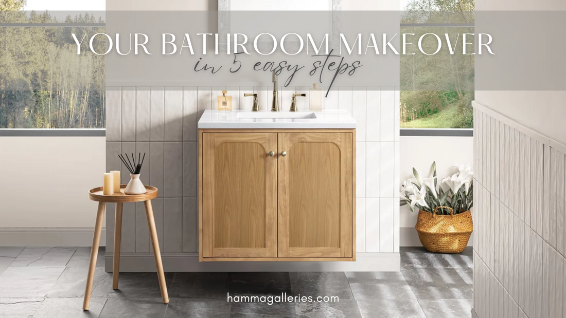 Your Bathroom Makeover in 5 Easy Steps