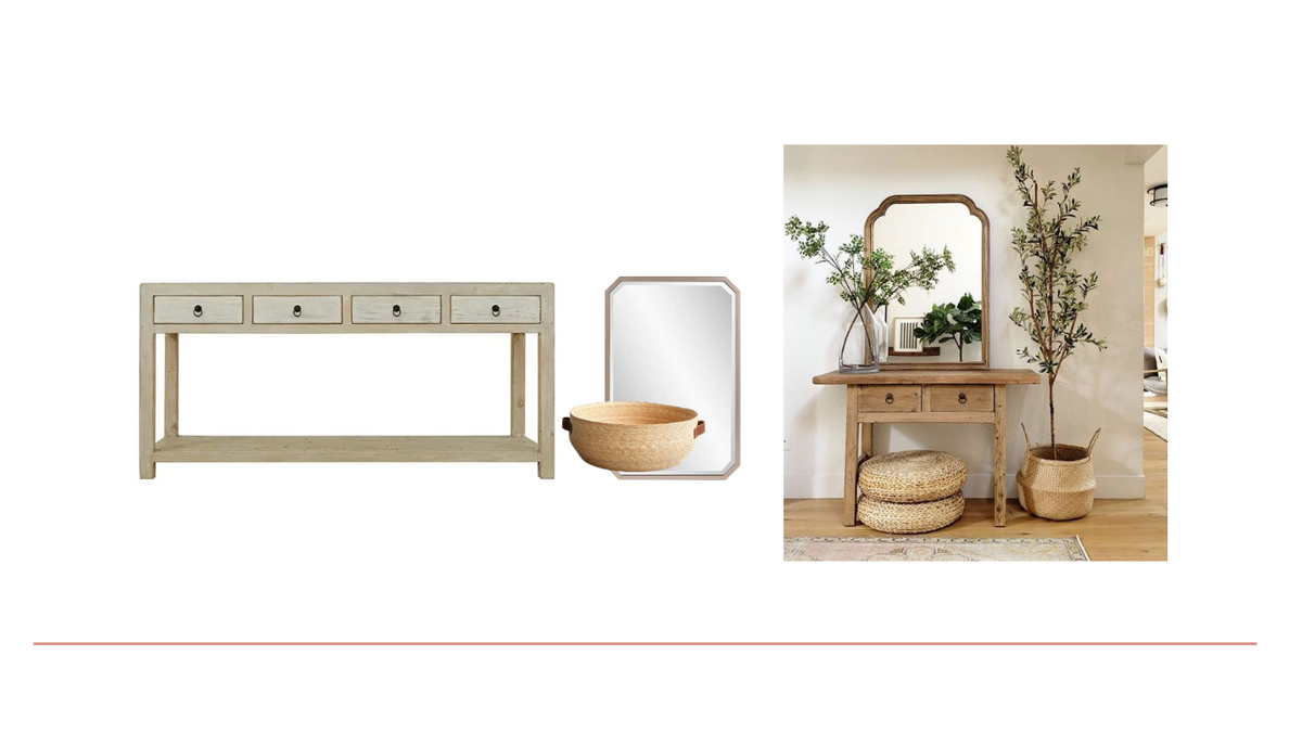 Entryway Essentials: EARTHY ELEGANCE