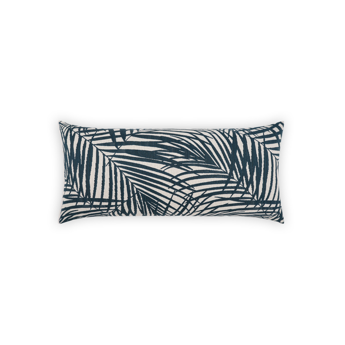 Prudy Blue Indoor/Outdoor Lumbar Pillow 12 x 24