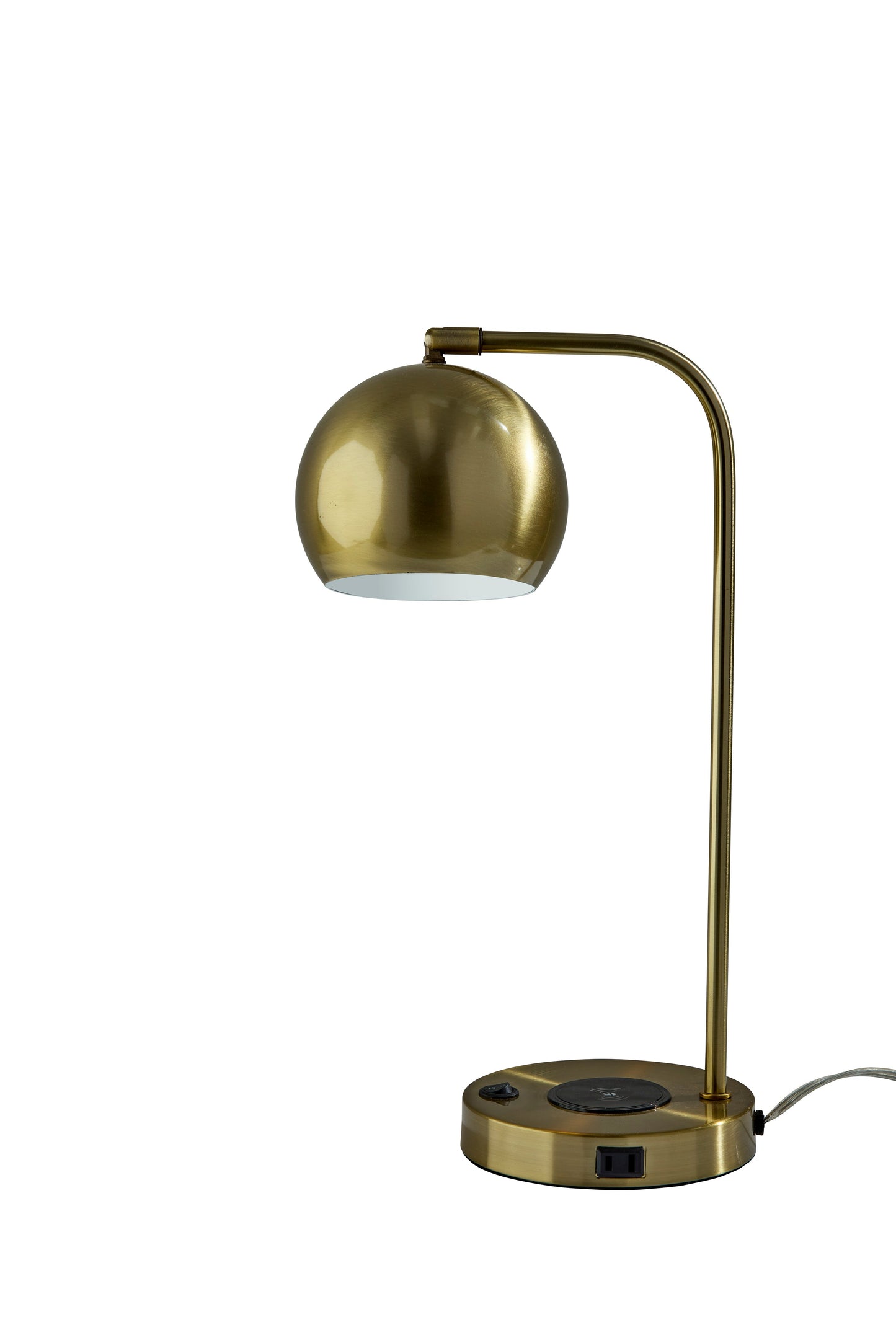 Emery Supercharger Desk Lamp - Brass