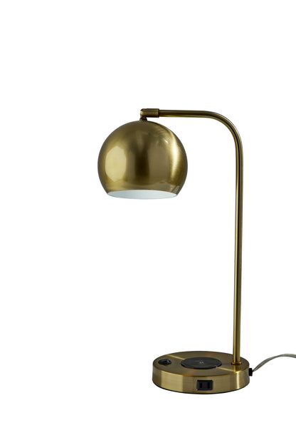 Emery Supercharger Desk Lamp - Brass