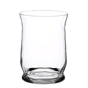 8" Glass Hurricane Vase