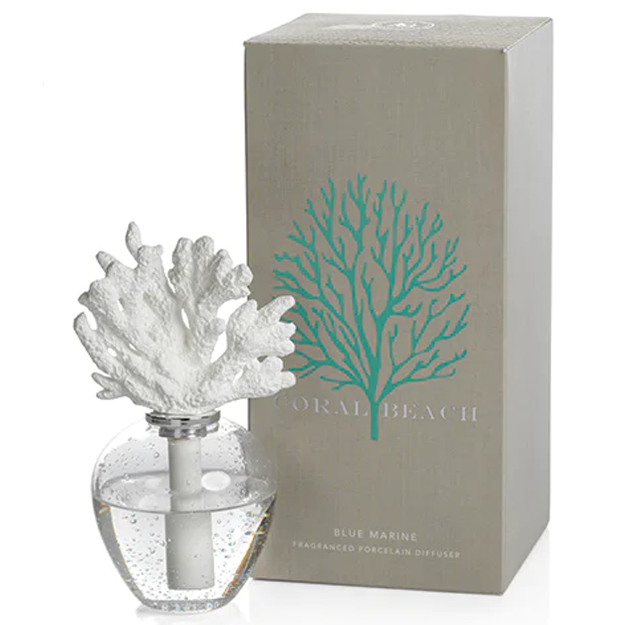 Coral Beach Porcelain Diffuser - Blue Marine – Hamma Galleries