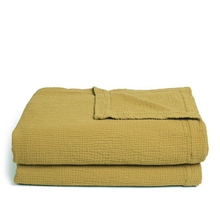 Load image into Gallery viewer, Areia Queen Bedspread, Saffron
