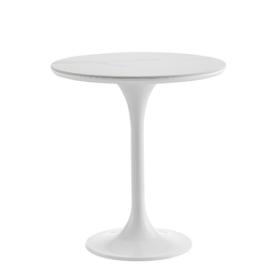 Astrid Round Side Table - White