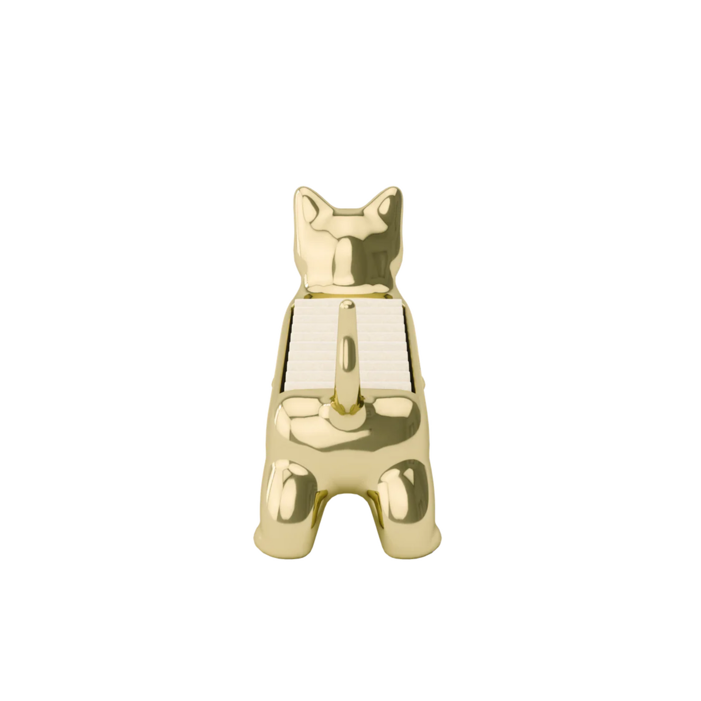 Ali Cat Ring Holder Brass