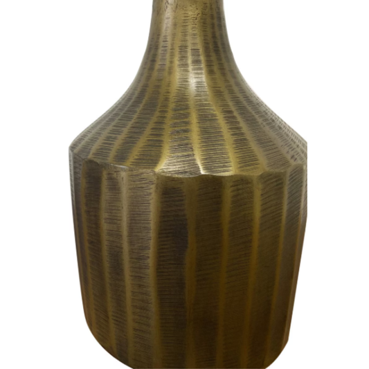 Marble & Dark Bronze Martini Table