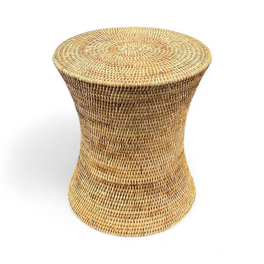 Rattan Stool, Natural