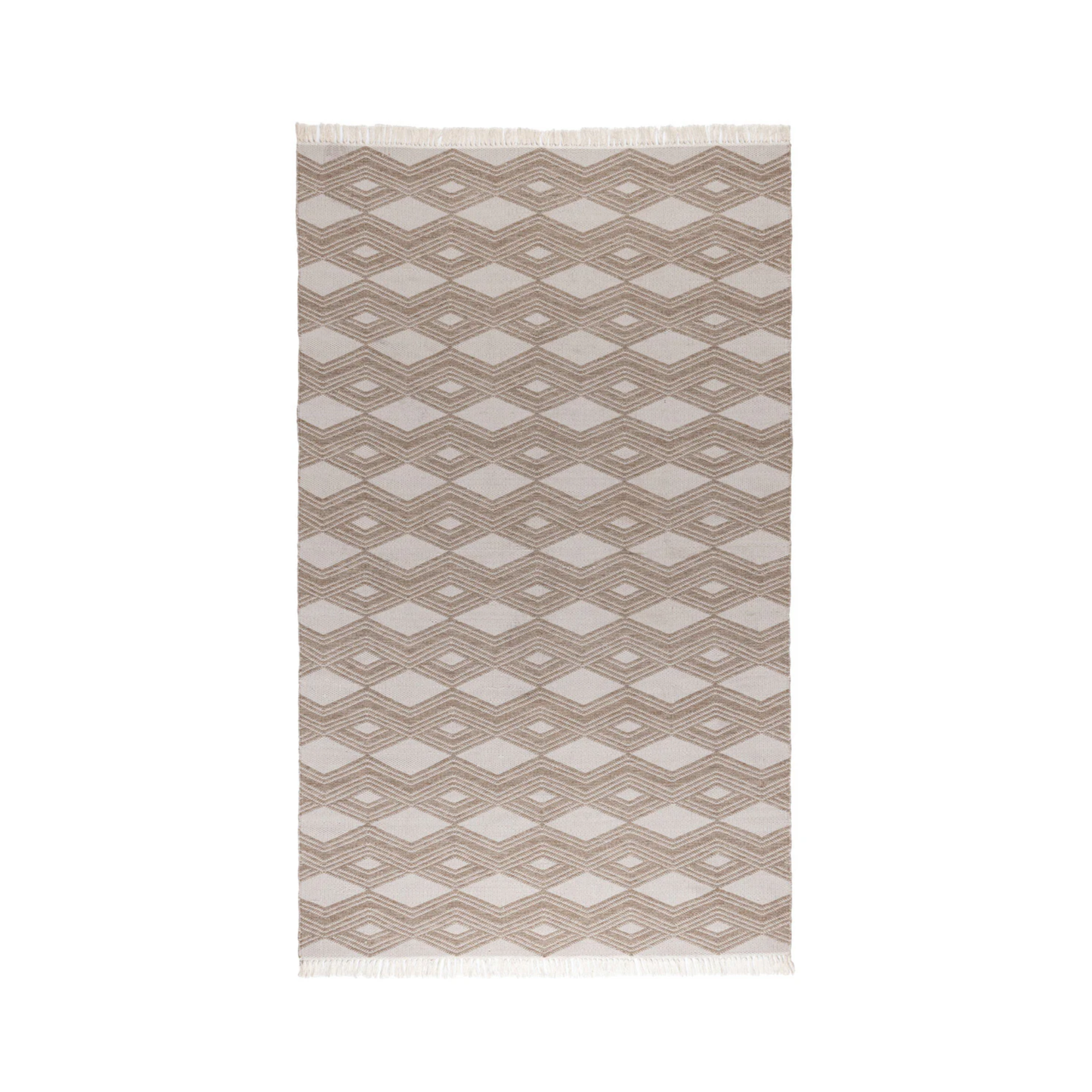 2X3 Reversible Indoor/Outdoor Banning Rug - Sand