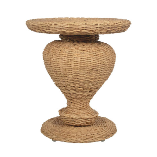 Woven Vase Side Table