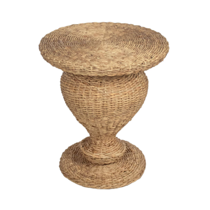 Woven Vase Side Table