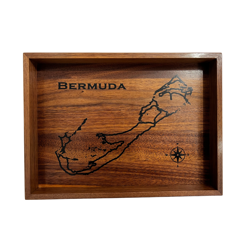 Bermuda Map Tray