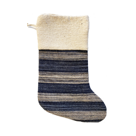 Denim Stripe Stocking