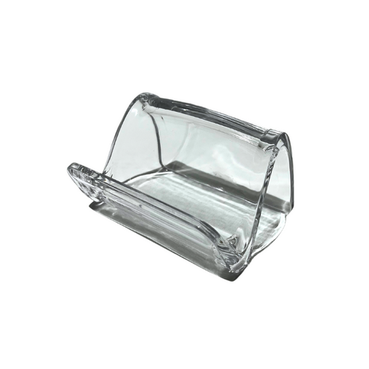 Curved Acrylic Business Card Holder