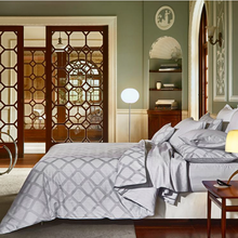 Load image into Gallery viewer, Cidade King Flat Sheet - Dove
