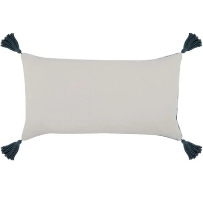 Tide Blue Lumbar Pillow 14 x 26