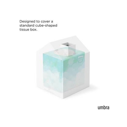 Casa Tissue Cover - White