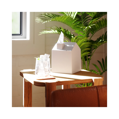 Casa Tissue Cover - White